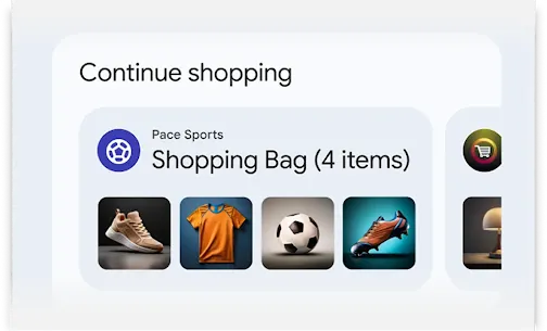 Continue Shopping Section